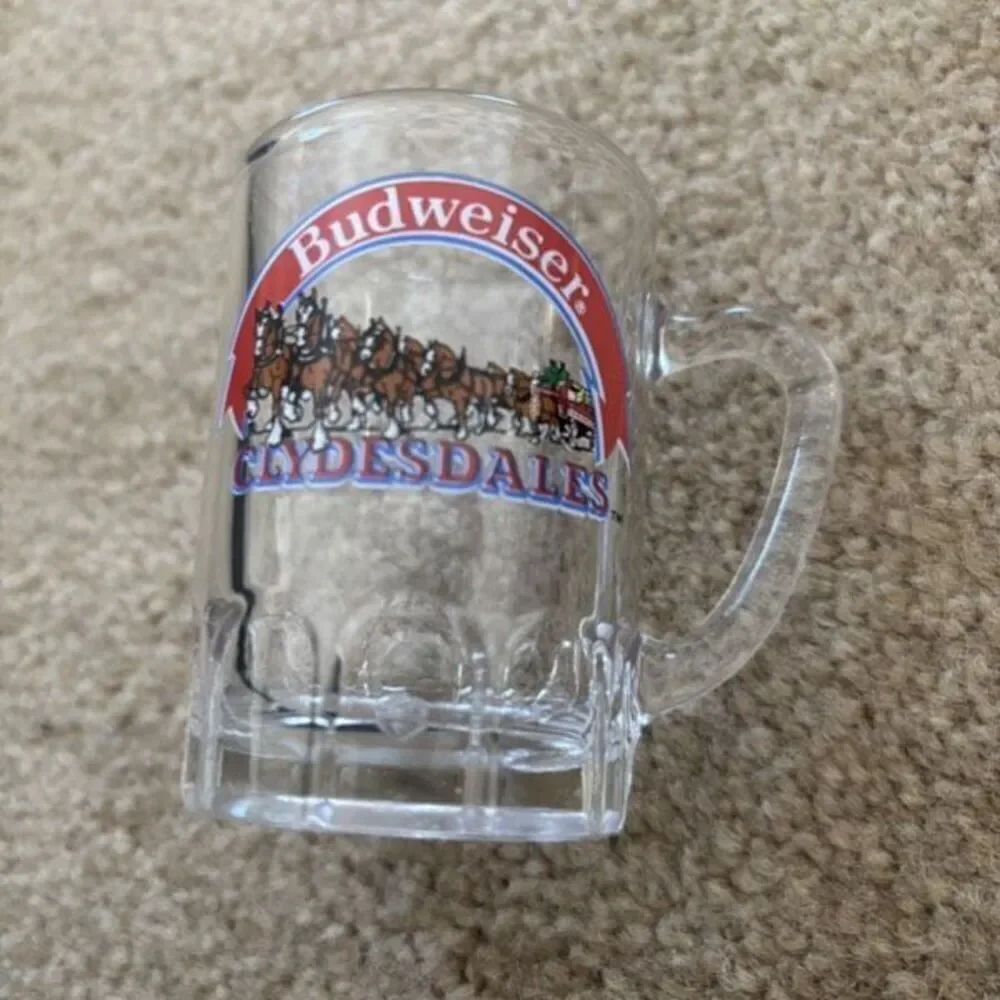 Budweiser Clydesdales Mini Glass Mug